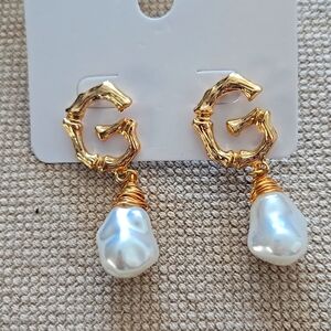 Designer inspired trendy earrings.